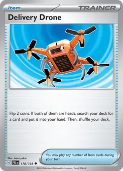 Delivery Drone #178, Reverse Holo