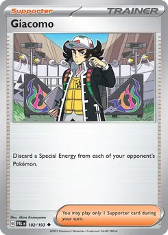 Giacomo #182, Reverse Holo