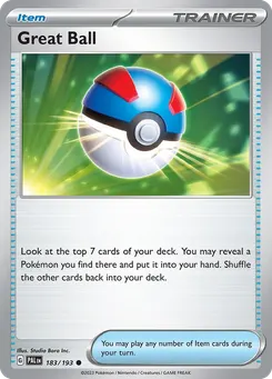 Great Ball #183, Reverse Holo