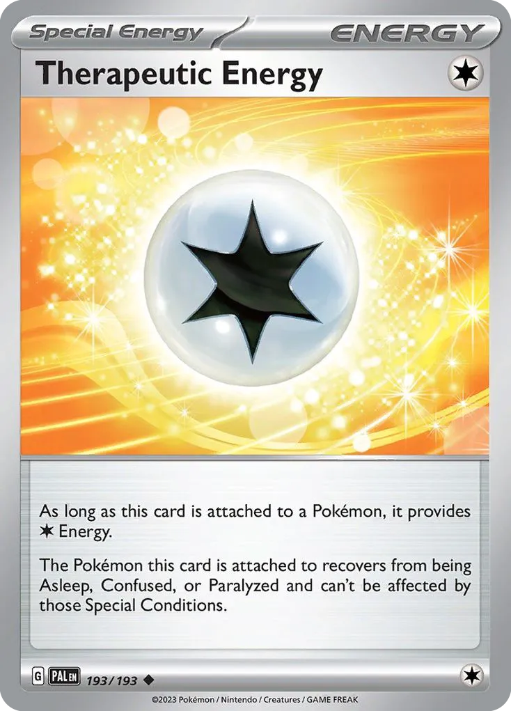 Therapeutic Energy #193, Paldea Evolved Reverse Holo