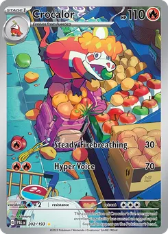 Crocalor #202, Illustration Rare