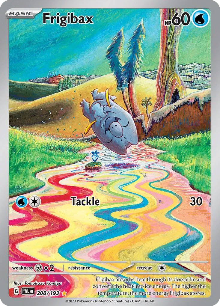 Frigibax #208, Paldea Evolved