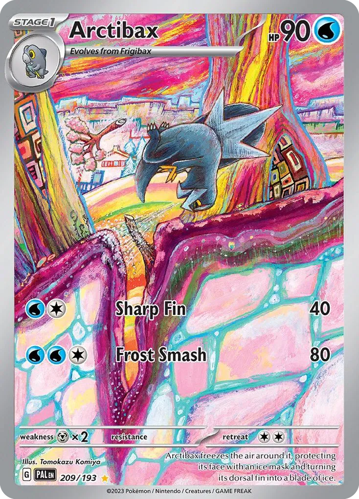 Arctibax #209, Paldea Evolved
