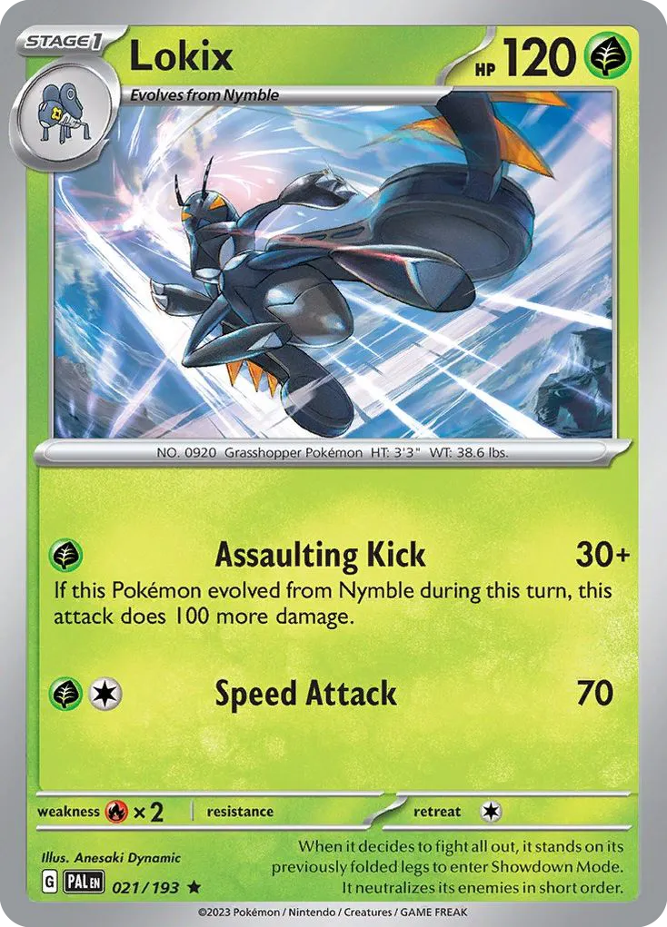 Lokix #21, Paldea Evolved
