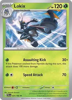 Lokix #21, Reverse Holo