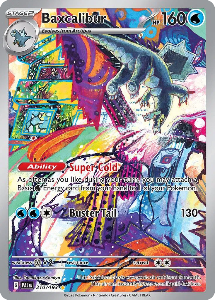 Baxcalibur #210, Paldea Evolved