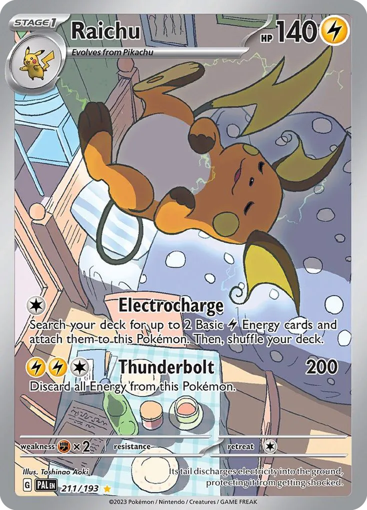Raichu #211, Paldea Evolved