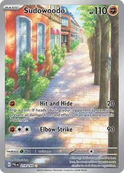 Sudowoodo #219, Standard