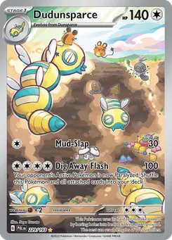 Dudunsparce #229, Standard