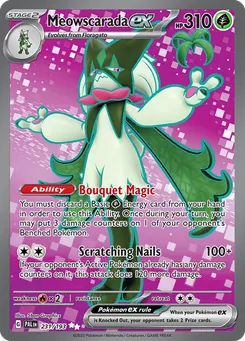Meowscarada ex #231, Standard