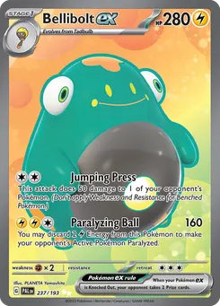 Bellibolt ex #237, Standard