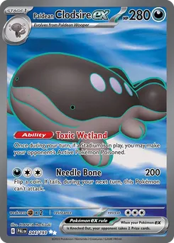 Paldean Clodsire ex #244, Standard