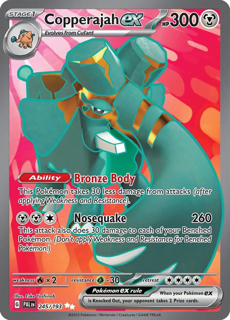 Copperajah ex #245, Paldea Evolved