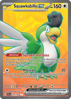 Squawkabilly ex #247, Standard