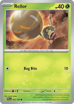 Rellor #25, Reverse Holo