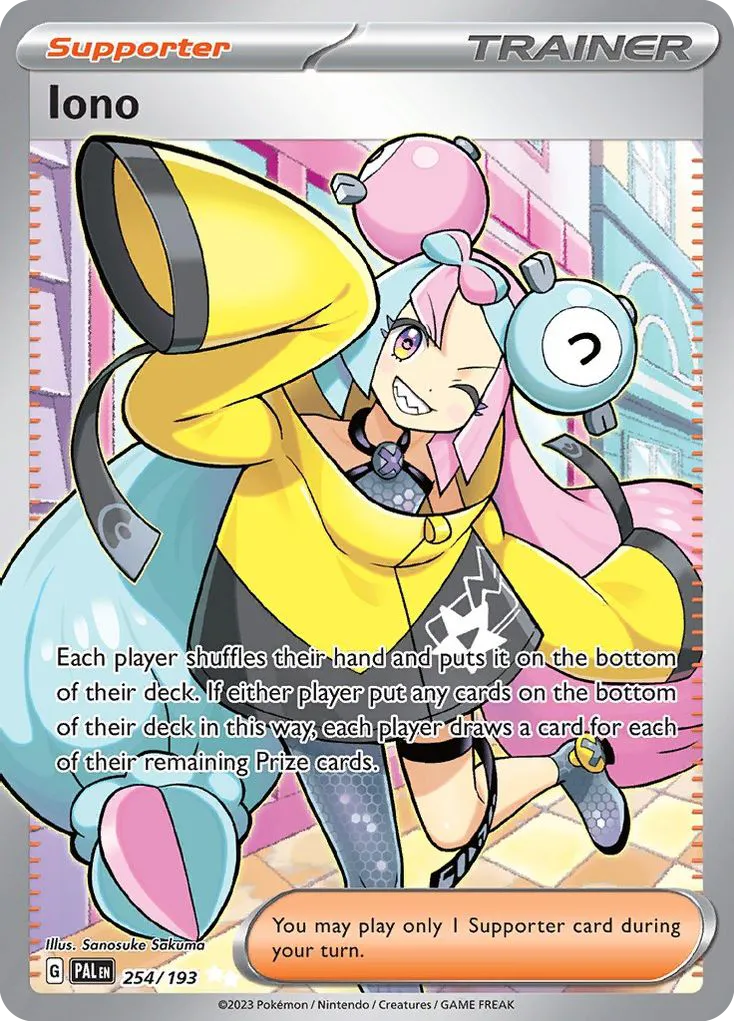 Iono #254, Paldea Evolved
