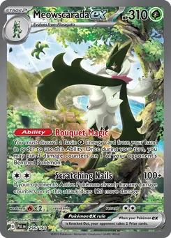 Meowscarada ex #256, Standard