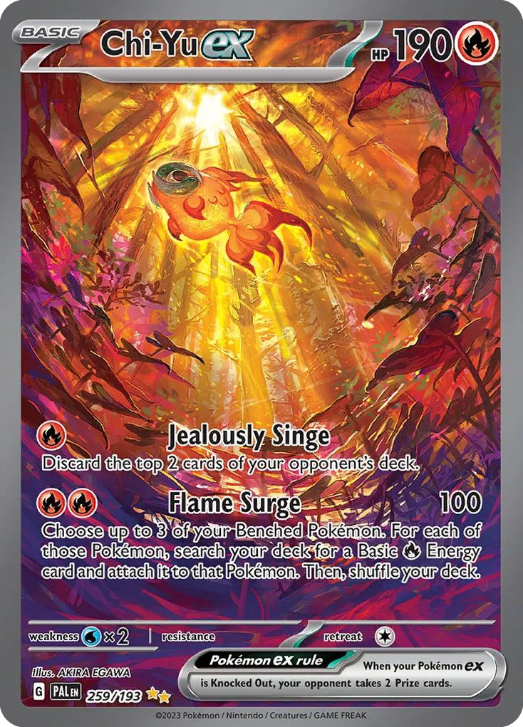 Chi-Yu ex #259, Paldea Evolved