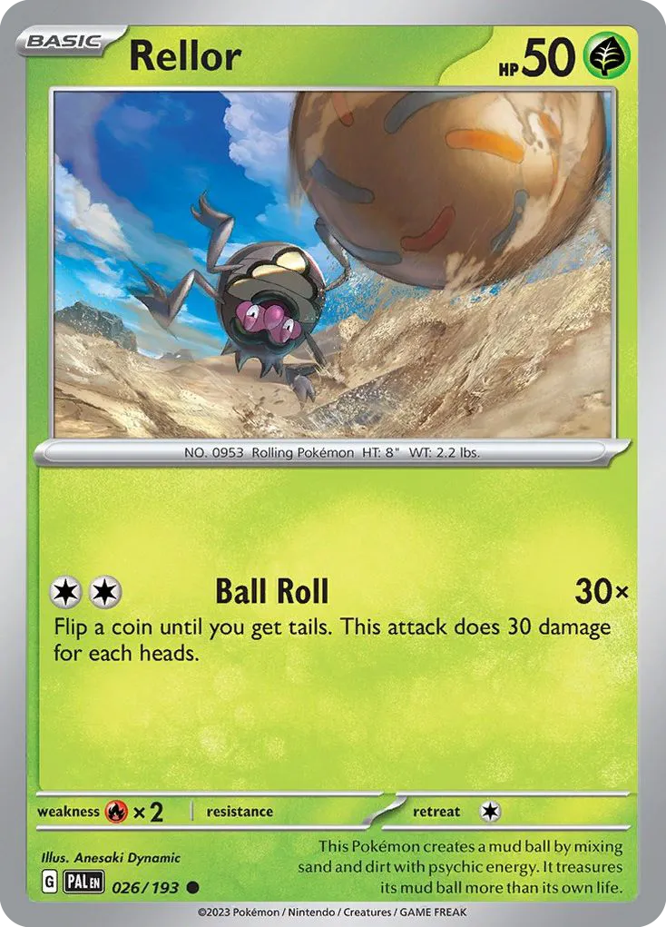 Rellor #26, Paldea Evolved