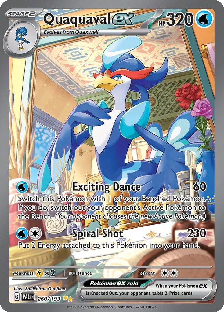 Quaquaval ex #260, Paldea Evolved
