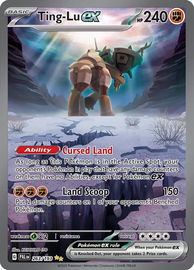 Ting-Lu ex #263, Paldea Evolved