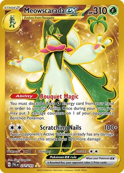 Meowscarada ex #271, Standard