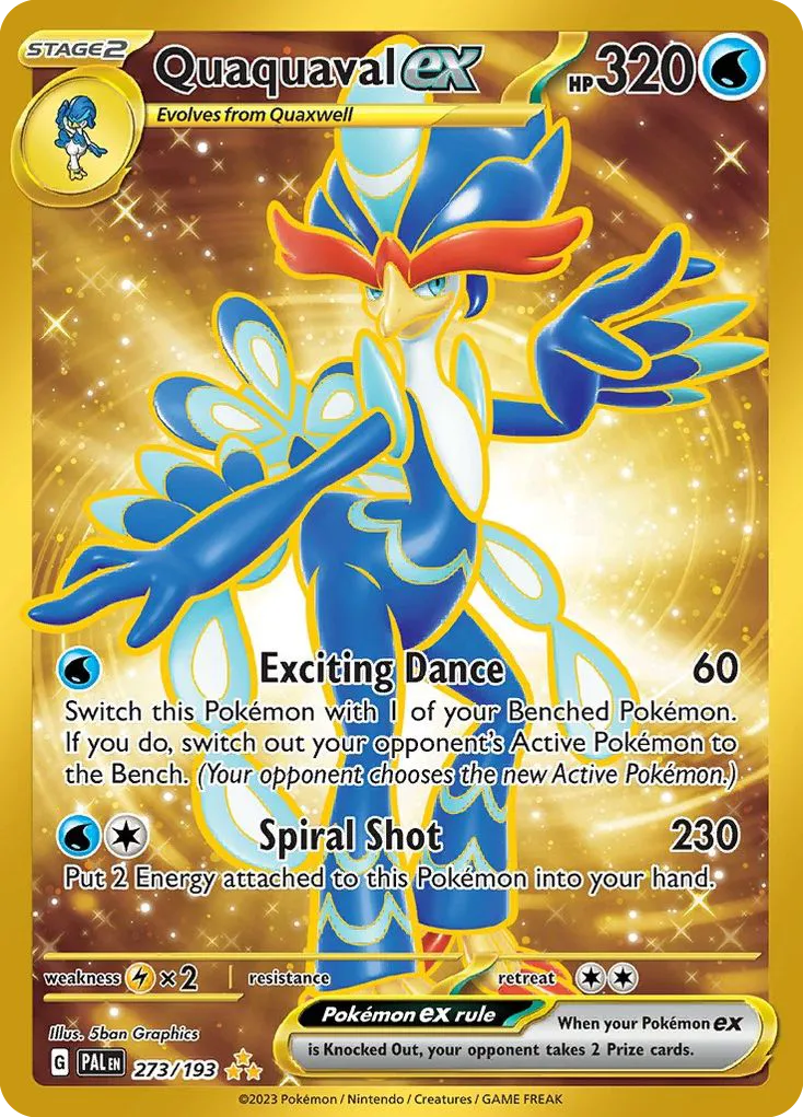 Quaquaval ex #273, Paldea Evolved