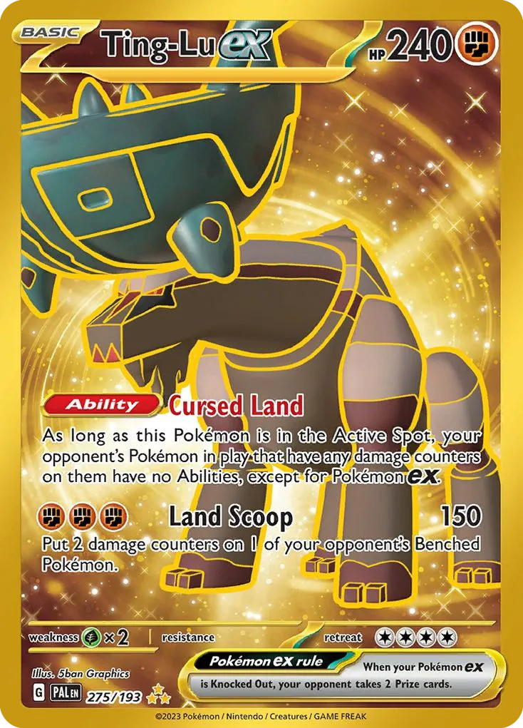 Ting-Lu ex #275, Paldea Evolved