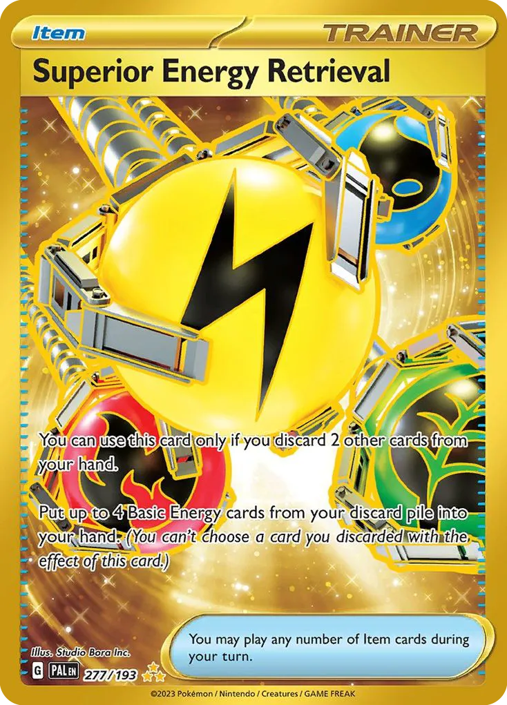 Superior Energy Retrieval #277, Paldea Evolved