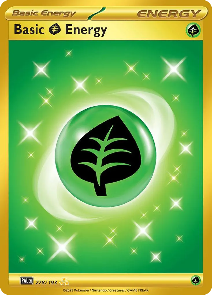 Basic Grass Energy #278, Paldea Evolved