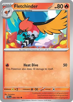 Fletchinder #29, Reverse Holo