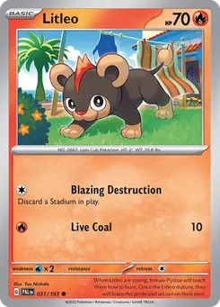 Litleo #31, Reverse Holo