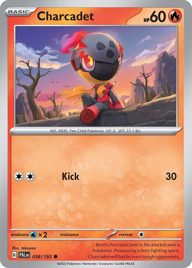 Charcadet #38, Paldea Evolved