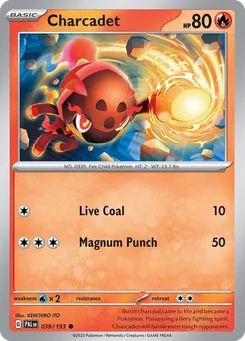 Charcadet #39, Reverse Holo