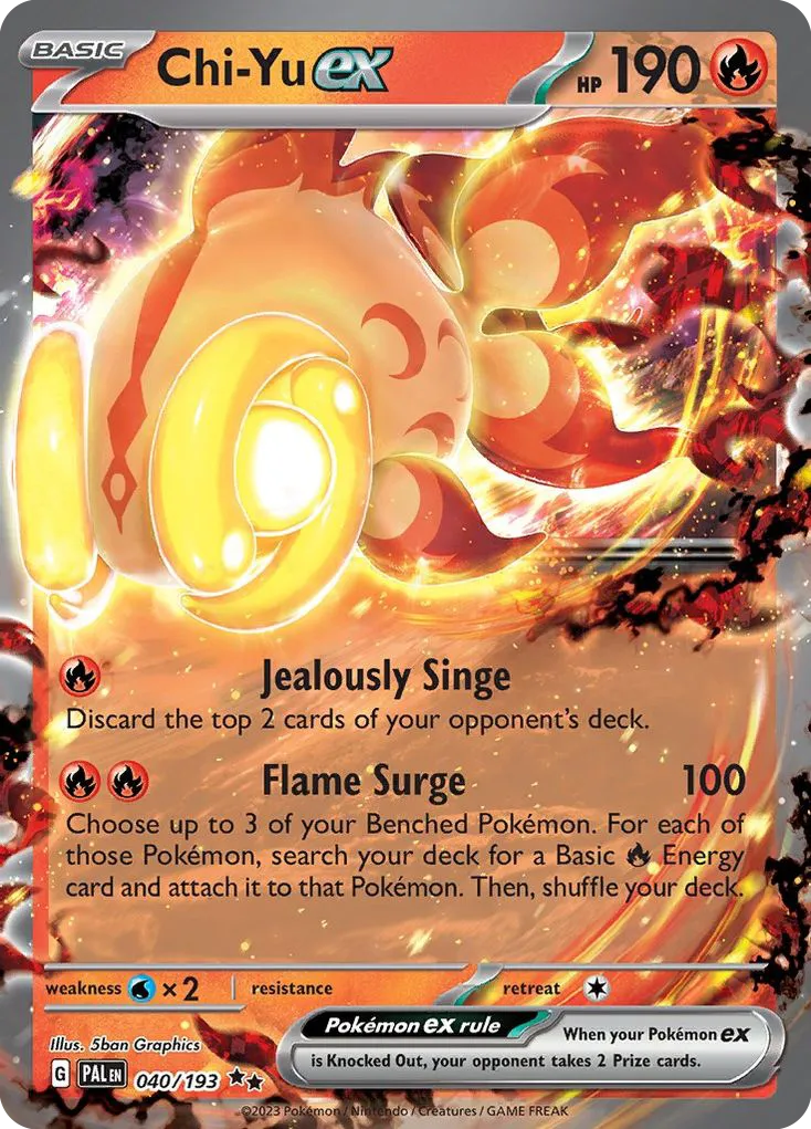 Chi-Yu ex #40, Paldea Evolved