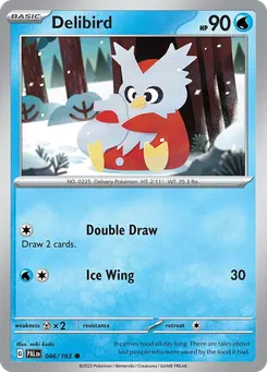 Delibird #46, Reverse Holo