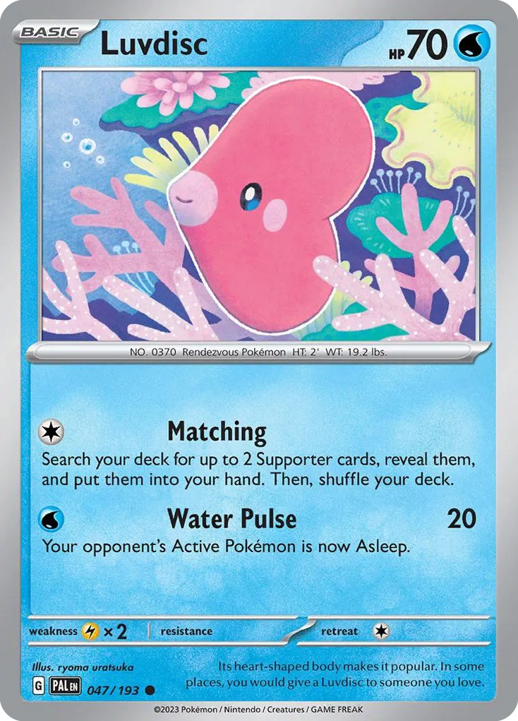 Luvdisc #47, Paldea Evolved Reverse Holo