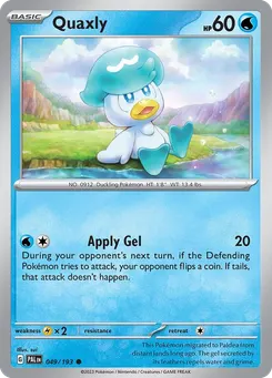 Quaxly #49, Reverse Holo