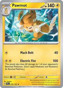 Pawmot #76, Standard
