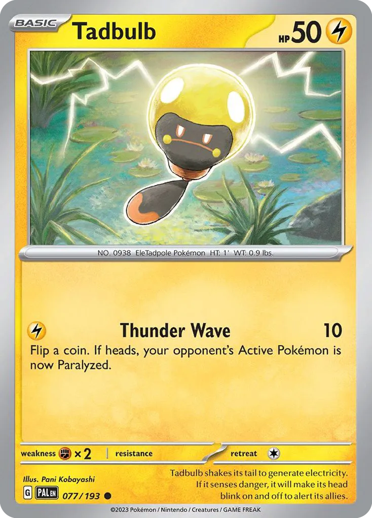 Tadbulb #77, Paldea Evolved