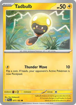 Tadbulb #77, Reverse Holo