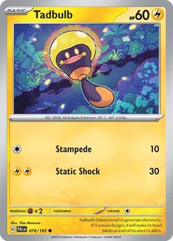 Tadbulb #78, Reverse Holo