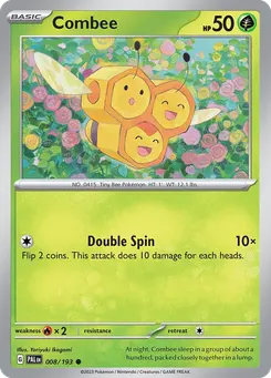 Combee #8, Reverse Holo