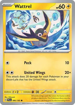 Wattrel #80, Reverse Holo