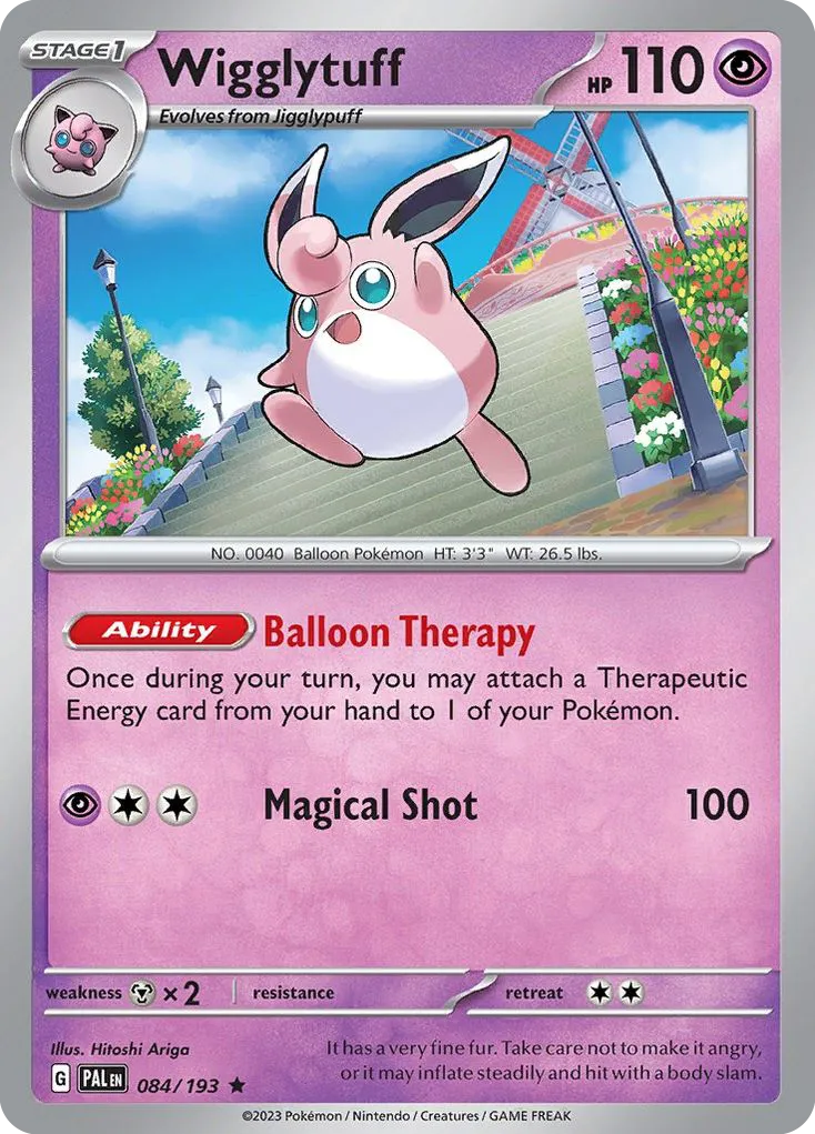 Wigglytuff #84, Paldea Evolved