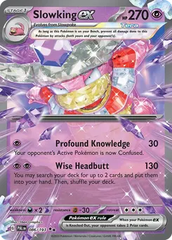 Slowking ex #86, Standard
