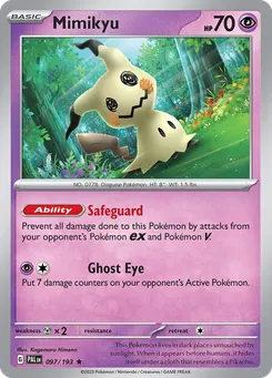 Mimikyu #97, Reverse Holo