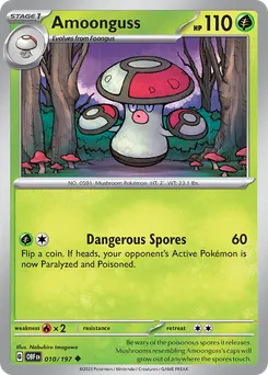Amoonguss #10, Reverse Holo