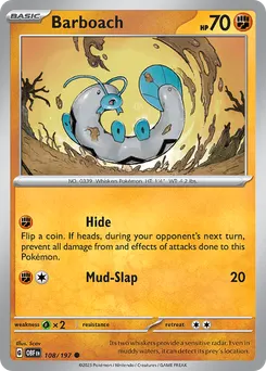 Barboach #108, Reverse Holo
