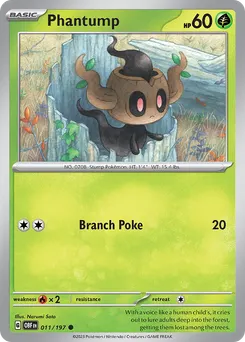 Phantump #11, Reverse Holo